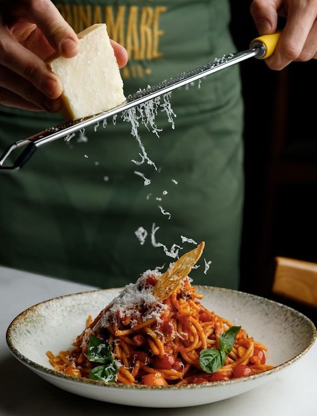 Parmesan, la dernière touche