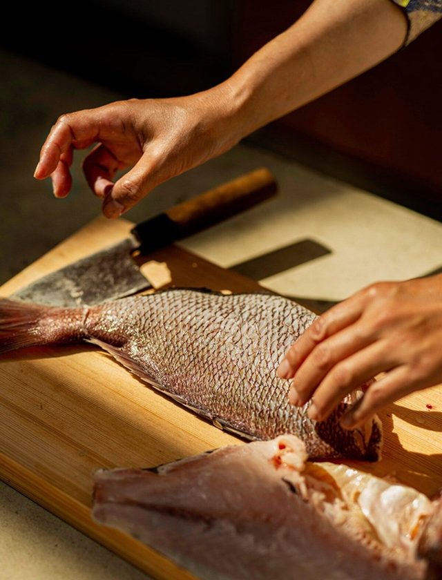 Écaillage du poisson