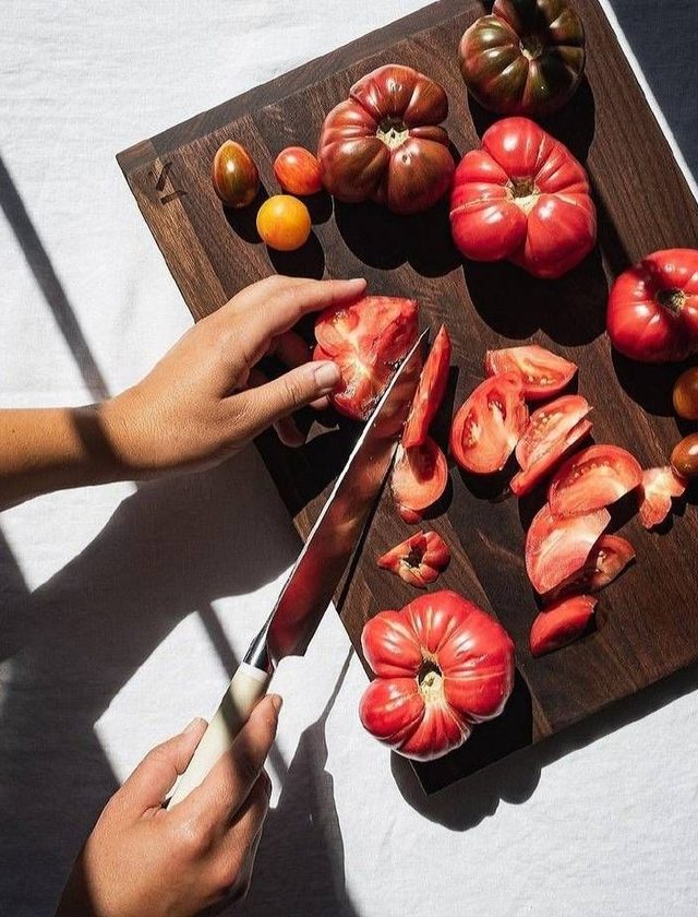 Découpe des tomates